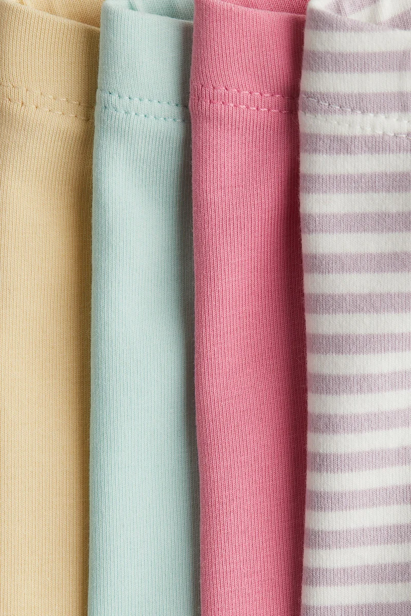 H&M 4-pack cotton cycling shorts