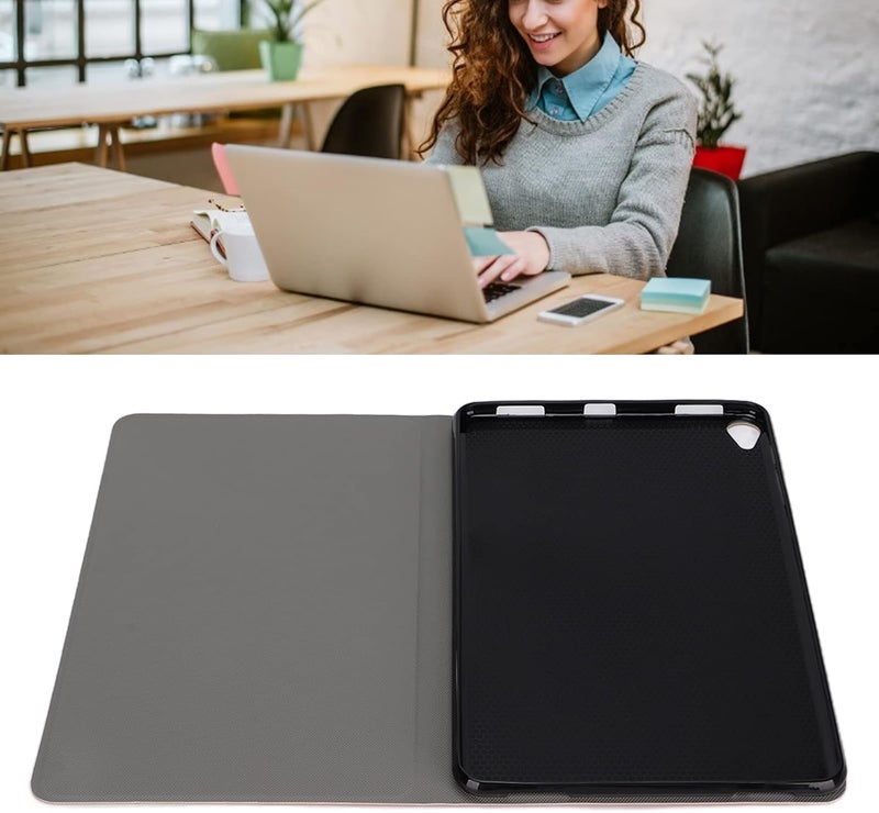 10.4 Inch Tablet Case for iplay40 iplay40H, PU TPU Protective Cover, Scratchproof Wearproof Soft Smooth Folio Stand Case with Full Protection for 10.4in Tablet (Black) - Image 3