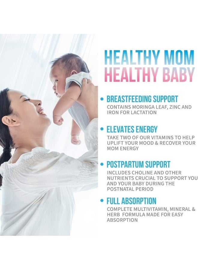 GoBiotix Postnatal Vitamin - Postpartum Vitamins For Energy, Mood, Breastfeeding Support - Image 4