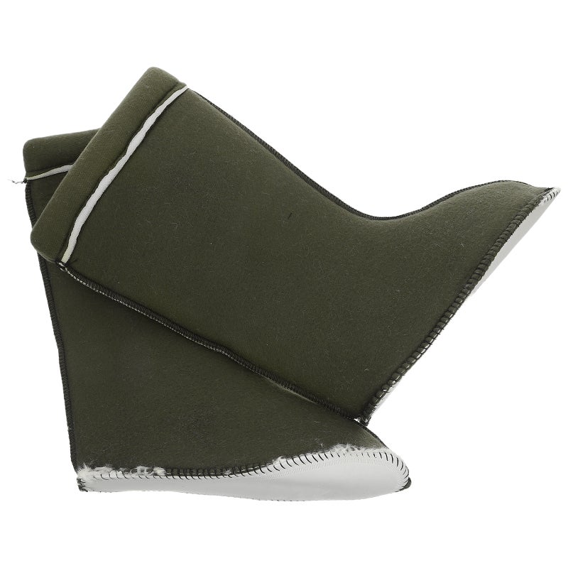 1 Pair Rain Boot Liners - Detachable Winter Thermal Rain Boots Inner Lining For Men Women - Insulated Removable Warm Shoe Inner For Cold Weather Walking Outdoor Work - Image 4
