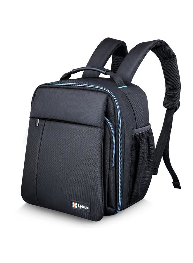 Lykus M1 Travel Backpack Case for DJI Mini 4 Pro, DJI Mavic 3 Classic, DJI Air 3, DJI Mini 3/Mini 3 Pro with RC-N1/RC-N2 Remote Controller, Black, Fit Dji Mavic and Rc-n1 Controller - Image 1