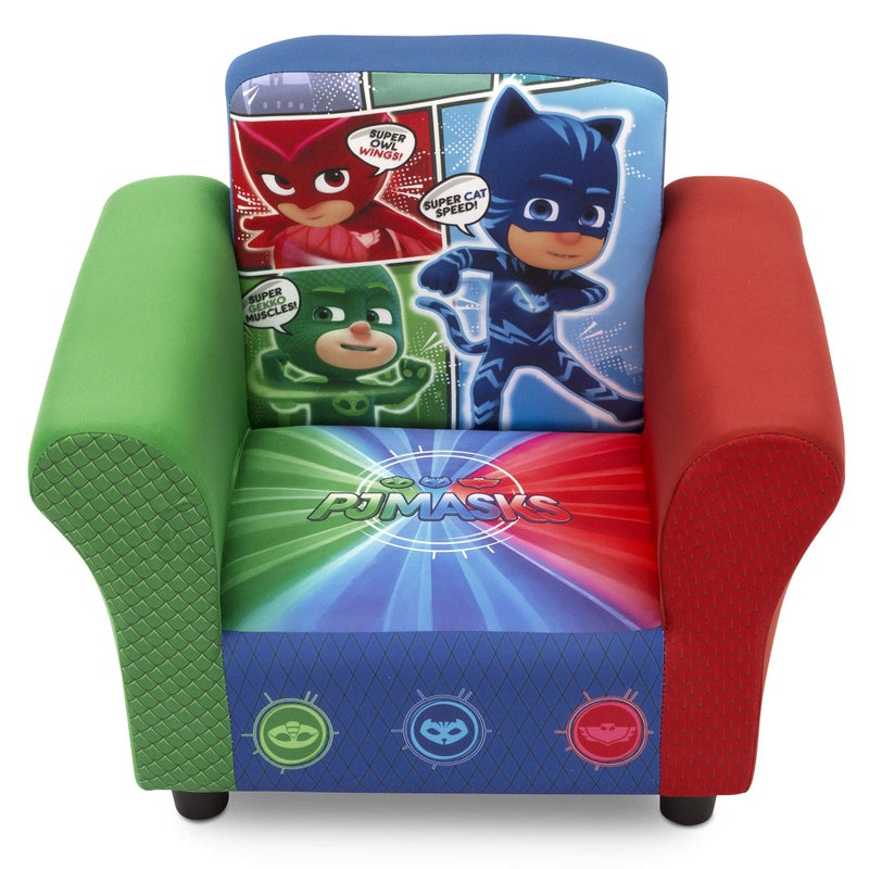 Delta Children Colorful Kids Upholstered Chair Pj Masks