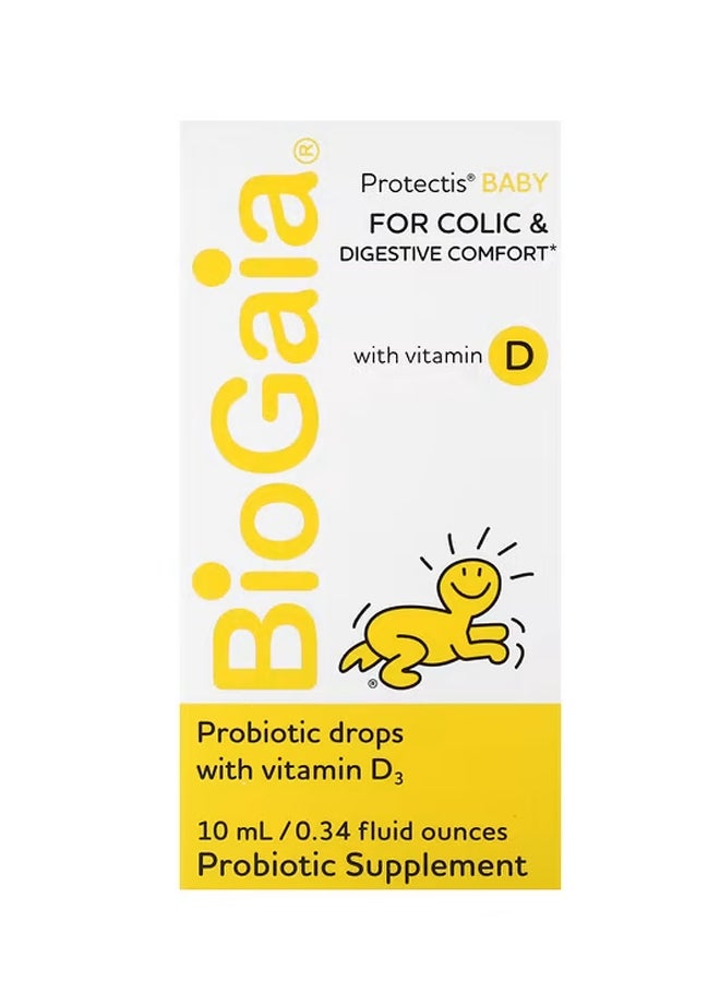 BioGaia Protectis Baby Probiotic Drops with Vitamin D 0.34 fl oz (10 ml)