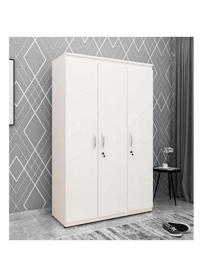 Al Home White Wardrobe With Modern Simplicity And Spacious Storage by Alhome 120x55x220 cm