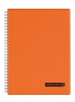 Maruman 80-Sheet Septcouleur Notebook B5 Size Orange  - Image 1