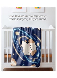 General Flannel thin blanket (warm and comfortable, suitable for sleep, gaming, dust removal and sandproof) 150cm*200cm - 684  - Image 4