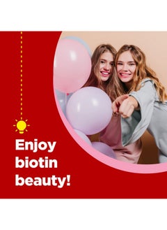 Phytoral Biotin Gummies For Hair And Nail Growth Biotin Gummies For Hair Growth Anti Aging Skin Care And Nail Care Biotin 5000Mcg Hair Skin And Nails Gummies Vitamins For Adults Beauty And Skin Care  - Image 4