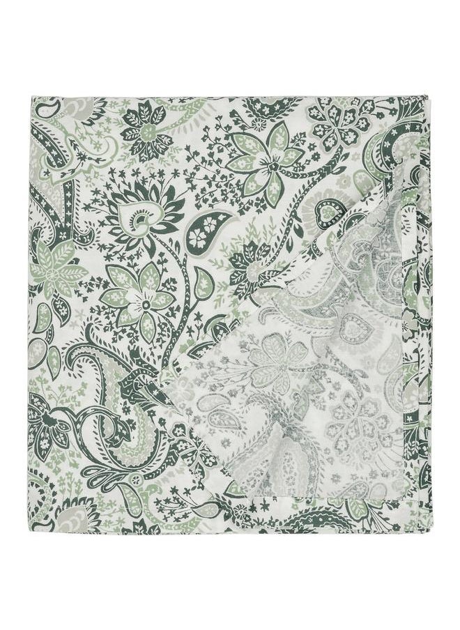 Generic Flat sheet, green/white, 150x260 cm  - Image 1