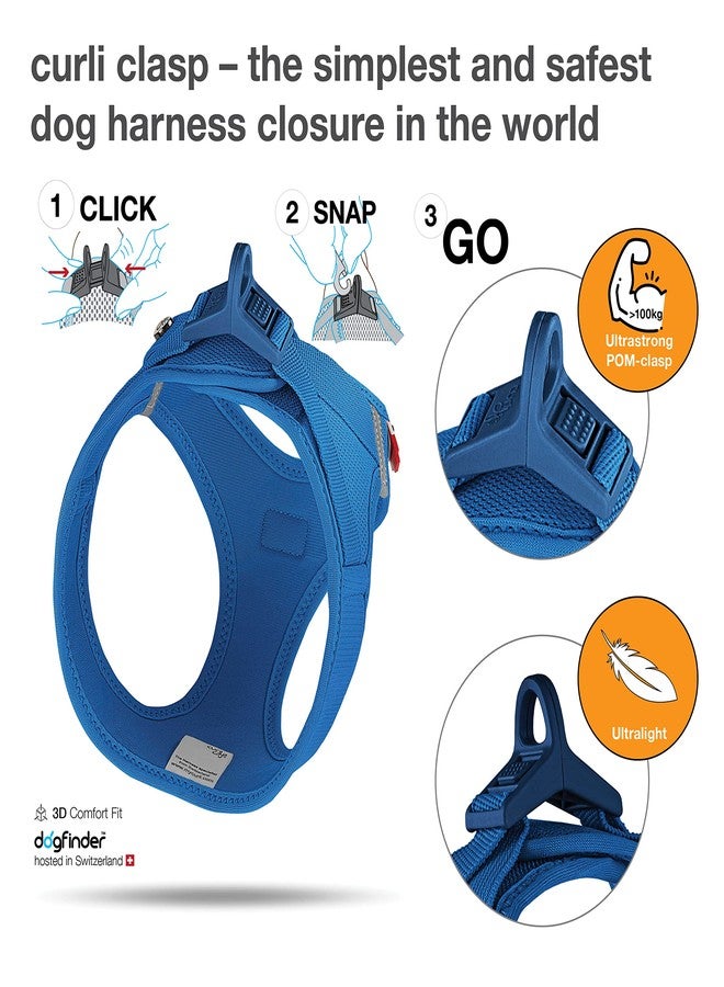 curli Vest Harness Clasp Air-Mesh Dog Harness (Safe Dog Accessories, no Pressure Points, Improved fit, Harness with curli Clasp Buckle) - Image 3