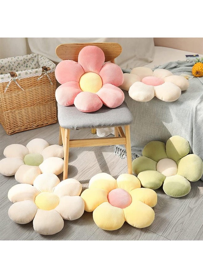 AVSHUB AVSHUB Flower Shaped Soft Toy for Kids Room, Living Room, Bedroom, Decorative, Nursery Décor Birthday Gift (Pack of 2) (35 Cm) (White)  - Image 5