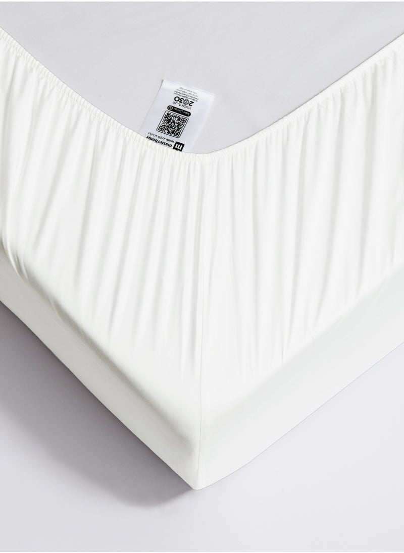 King 100% Rayon Of Bamboo Cooling Fitted Sheet, Fitted Sheet With Elastic 200x200+35 cm, Breathable Silky Soft, King Size 3 Pieces - pzsku/Z829524F496AC6047E90EZ/45/_/1723447663/5dbd4969-d1e1-4e1d-b626-901188d7ba1c