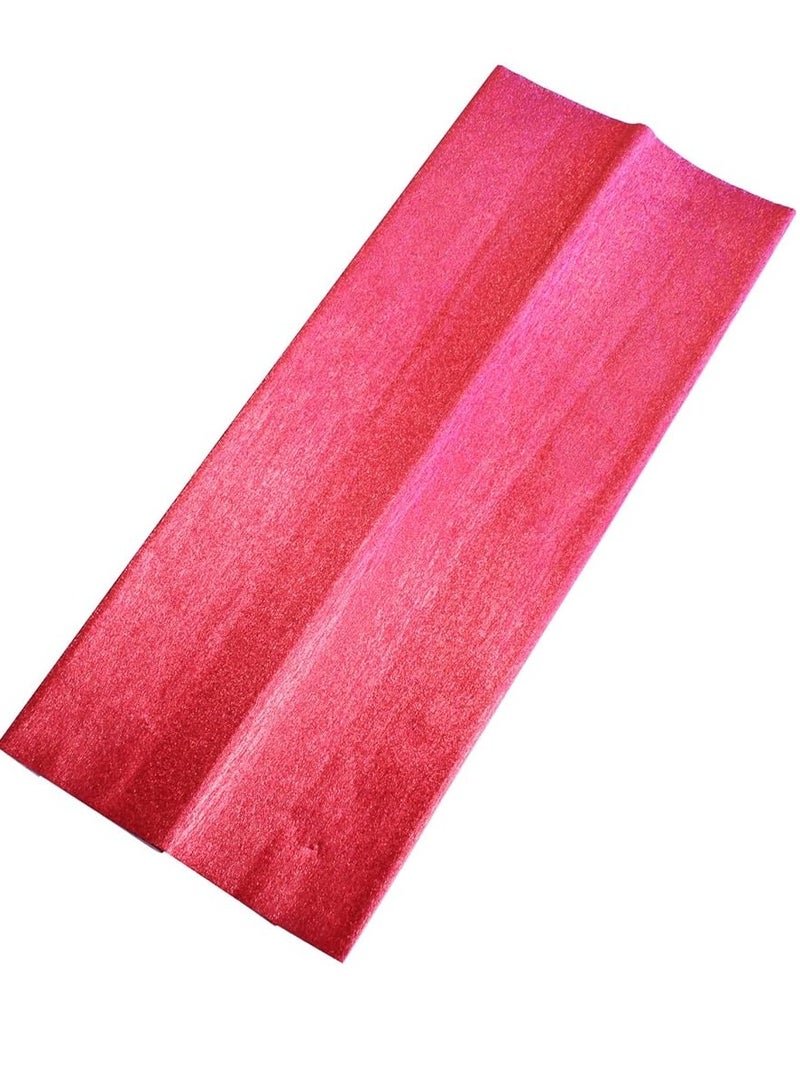 Terabyte ورق كريب ألومنيوم مطوي مرة واحدة 50×120 سم أحمر - Image 1