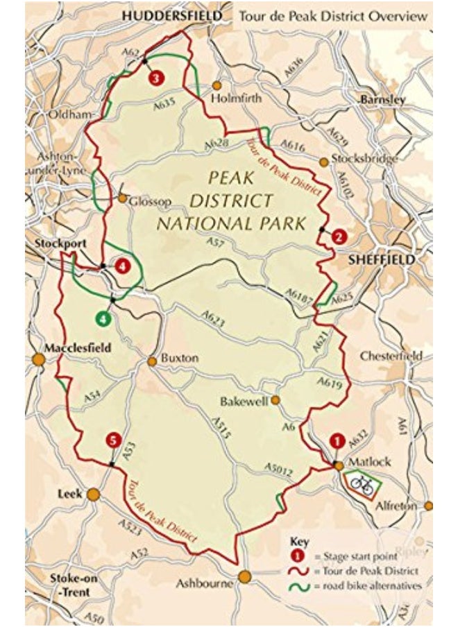 null - Cycling in the Peak District: 21 routes on lanes and tracks in and around the National Park - Image 1