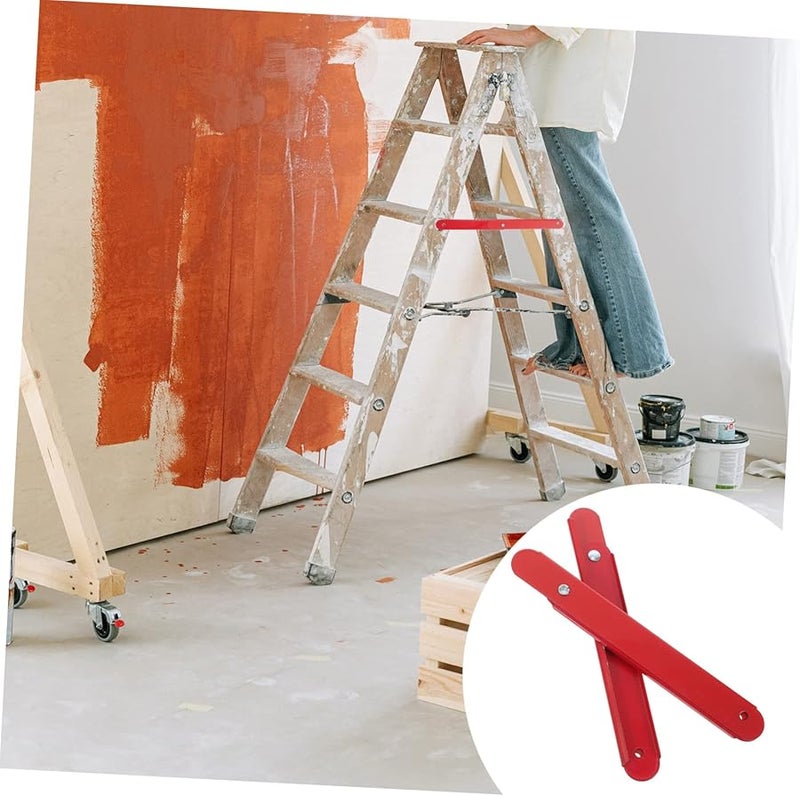 2Pcs Folding Ladder Hinge Parts Heavy Duty Steel Elbow Hinge For DIY Attic Ladder - Image 5