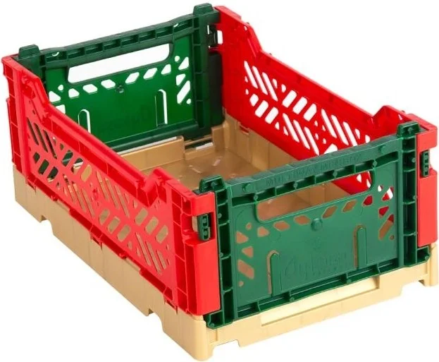 اي يلديز Aykasa 261710 Minibox Six-Piece Red-Green-Gold Foldable Case