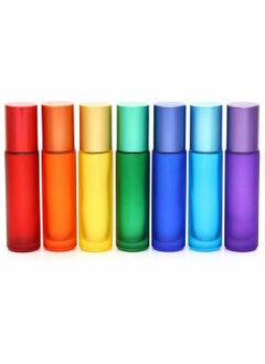 Frosted Roll on Bottles, Thick Glass Massage Roller Bottles Tube, for Vials Containers for Essential Oils, Aromatherapy, Perfumes and Lip Balms, 14Pcs(10ml/3oz)