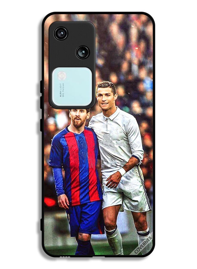 Covernex Vivo V30 5G Protective Case Cover Messi & Ronaldo - Image 1