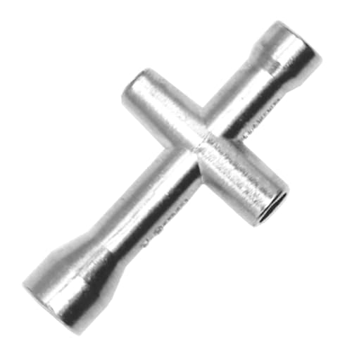 Nvwadayu RC Wheel Hex Hubs Wrench Spanner Repair Tools, Phillips Shape Hexagonal Screwdriver Socket 4mm 5mm 5.5mm 7mm for Model Car Truck Buggy - Image 1