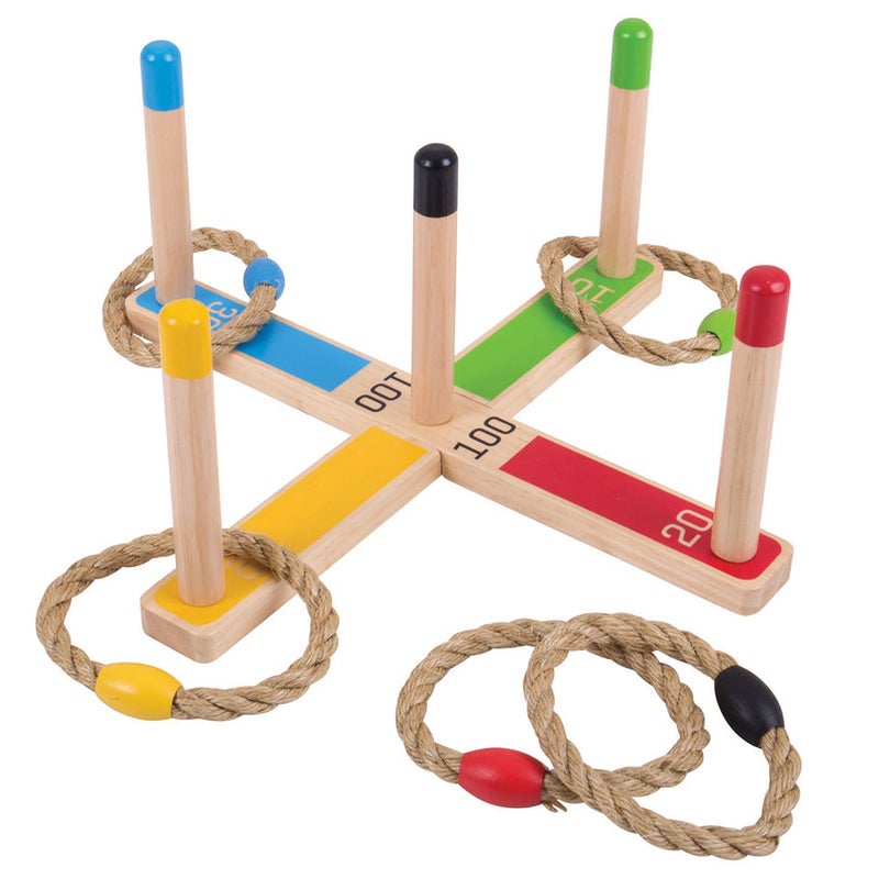 BIGJIGS Wooden Quoits Bj556