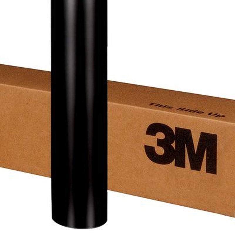 3M 2080 S12 SATIN BLACK 5ft x 1ft (5 sq/ft) Car Wrap Vinyl Film - Image 2