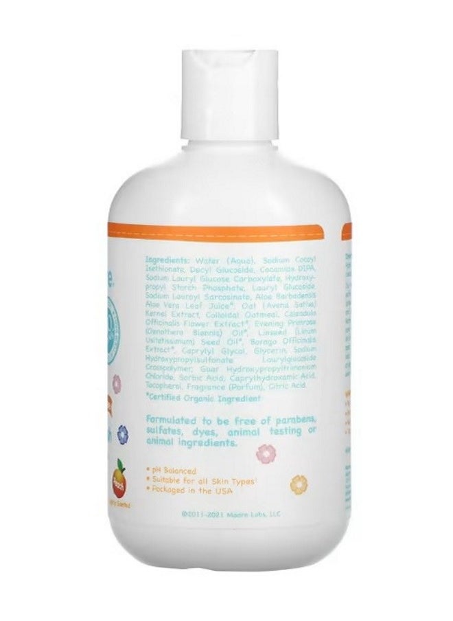 mild by Nature TearFree Baby Shampoo  Body Wash Peach 12.85 fl oz 380 ml  - Image 2