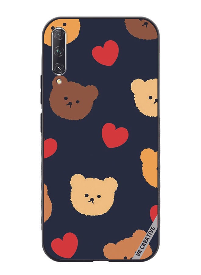 VR CREATIVE Protective Case Cover For Huawei Nova Y9S Teddy Face Design Multicolour - Image 1