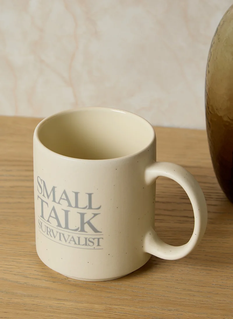تايبو كوب يومي سبيس بعبارة Small Talk Survivalist
