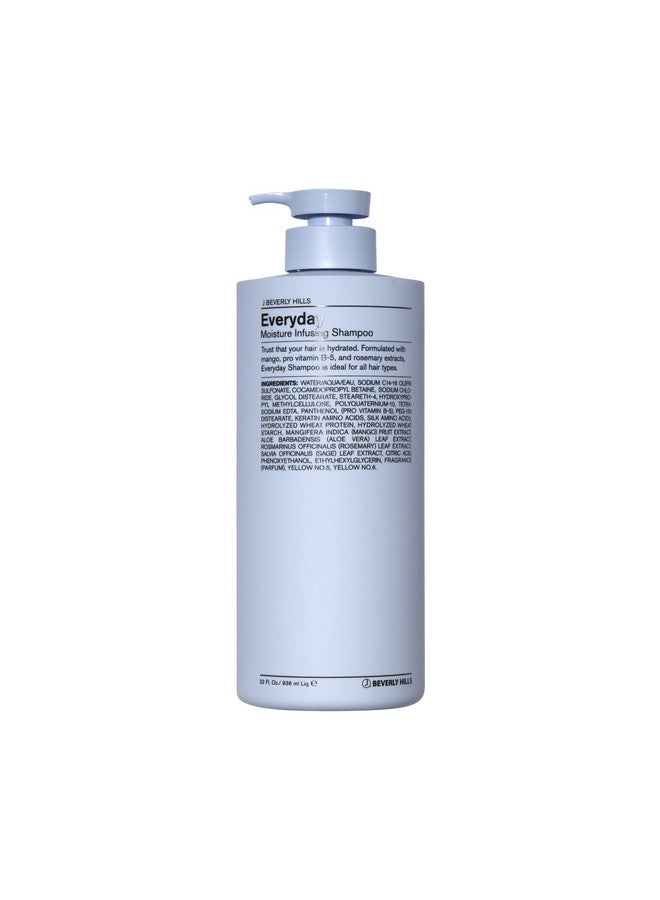 J Beverly Hills Blue Blonde Toning Shampoo With Coconut Oil For Deep Conditioning (32 Oz)  - Image 2
