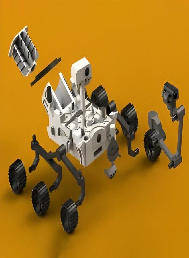 Beoals Mars Rover Educational Model Kit, Space Exploration Vehicle Replica, 6-Wheel Design with Camera Mast,Multicolor - Image 5