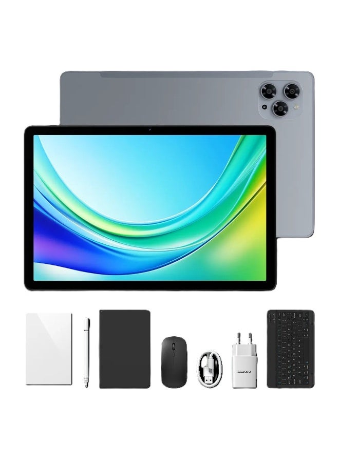 DOOGEE Tab G6 VIP addition Business Smart Tablet, Android 16, 11-inch Ultra-large FHD IPS screen, Unisoc T7250 Processor, 8000mAh Battery, 6GB RAM (up to 24GB Extended), 256 GB ROM, Dual SIM, 13Mp Main & 5 MP front camera with Charger, Keyboard, Mouse, Stylus Pen, Leather Protective Cover, Mist Grey - Image 2