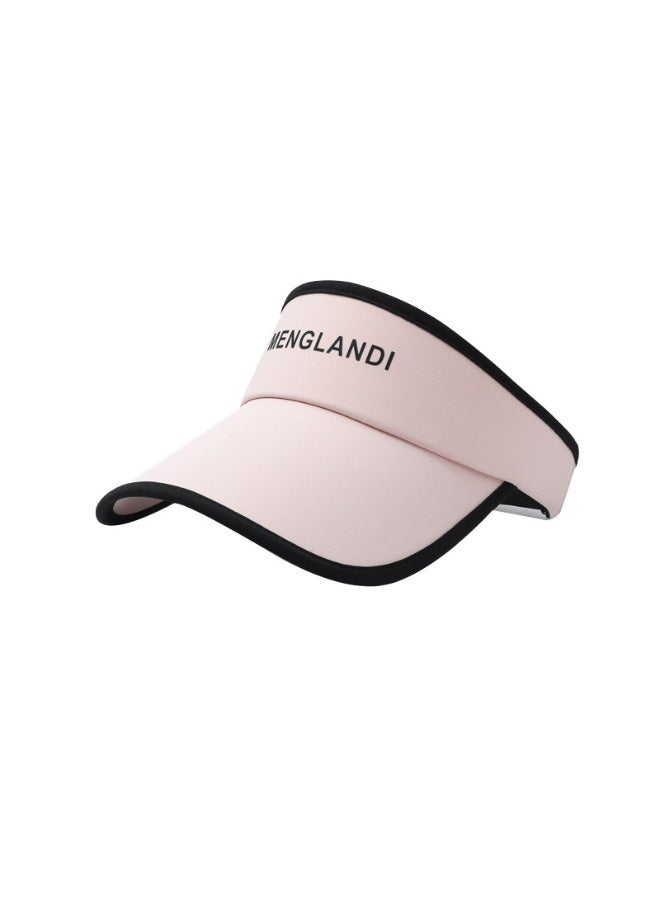 NIBEMINENT Sport Sun Visor Hats, Summer Spring Outdoor Sports Lightweight Empty Top Baseball Cap Cotton Ball Caps for Cycling Running, Tennis, Golf & All Sports - Women and Men - Image 1