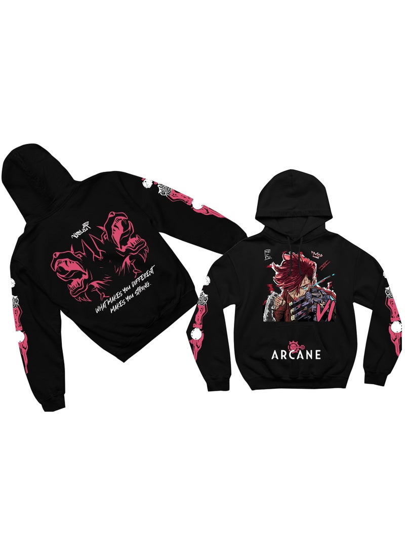 Legove Legend Arcane 1 Jinx Hoodie 