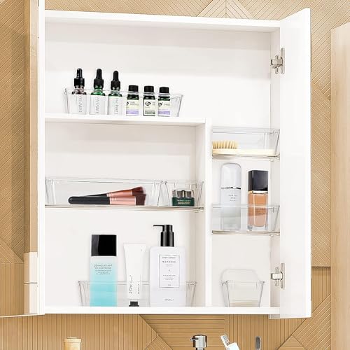 mechdel Makeup Organizer/Makeup Box For Storage/Make Up, Cosmetic, Skincare Organiser For Women/Elegant Makeup Vanity With Transparent Drawer/Makeup Cosmetic (25PCS-DRAWER ORGANISER) - Image 5