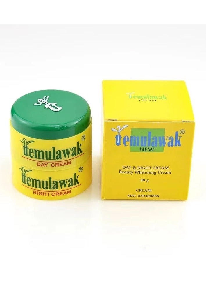 temulawak كريم تيمولاواك الأصلي كريم نهاري + كريم ليلي - Image 3