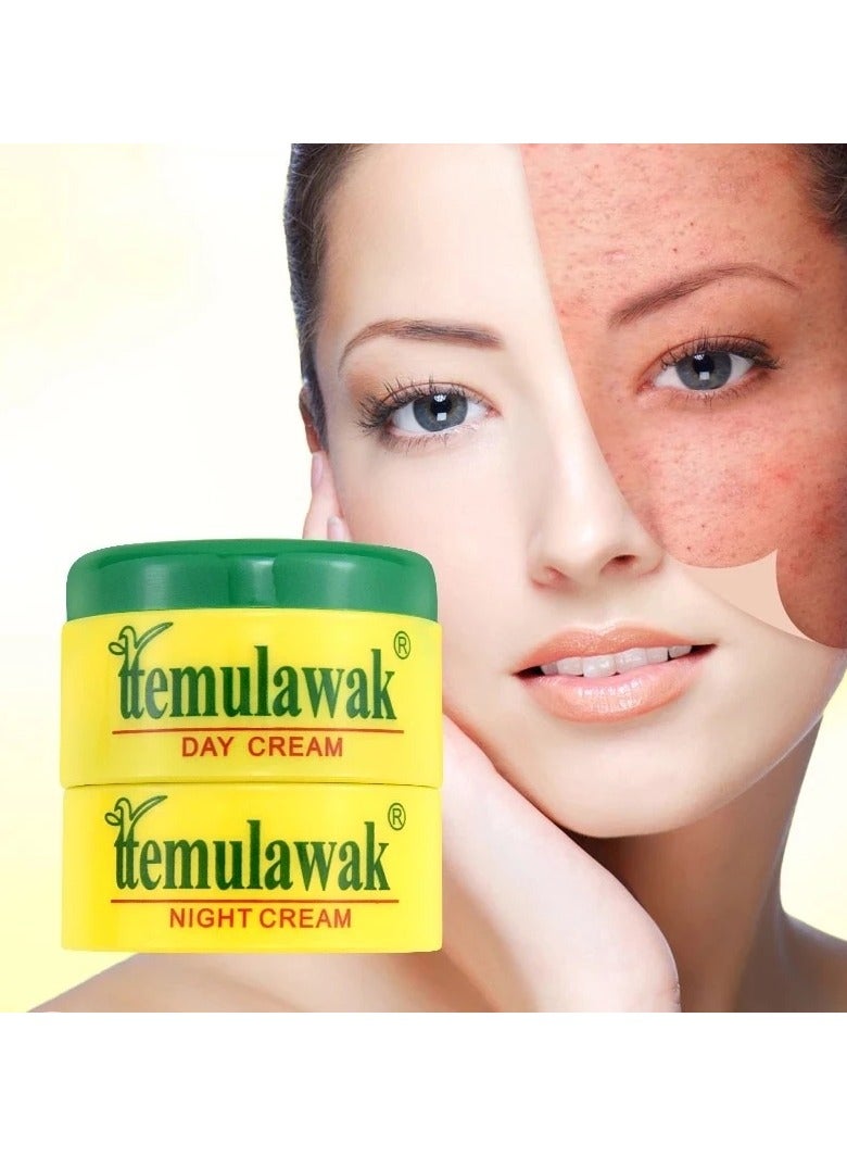 temulawak كريم تيمولاواك الأصلي كريم نهاري + كريم ليلي - Image 1