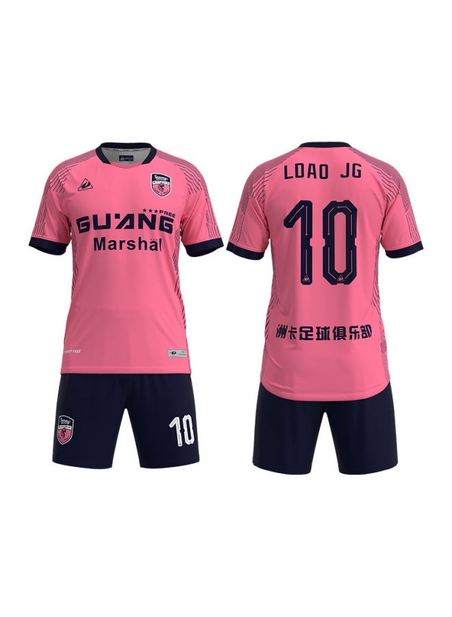 Sublimation Football Clothes Short-sleeved Suit Children's Quick-drying Long-sleeved Sports Training Shirt Team Clothes Football Clothes Customization