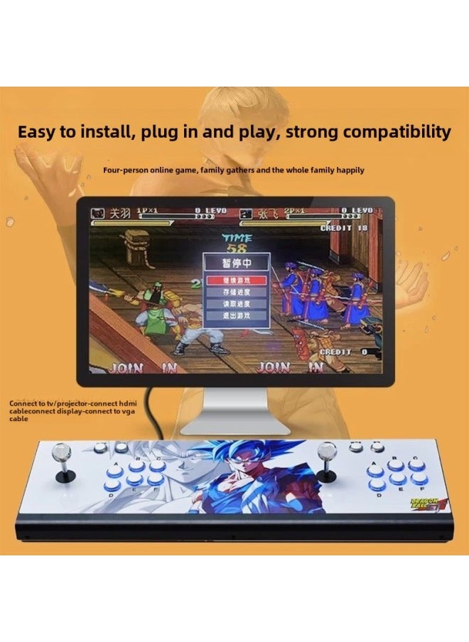 Generic - 2024 3D Pandora Nostalgic Moonlight Box TV Home Double Rocker Desktop Arcade Game Machine-Product Color:Pandora God Of War X5  - Same Day Delivery/sf Express/top Version - Image 1