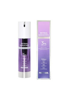 PRETTYSKIN Retinal Bakuchiol At-Home Night Cream Moisturizer For Face | Helps To Reduce Wrinkles & Fine Lines, Elasticity, Tone-Up, Anti-Aging, Centella Asiatica Extract 30%, Retinal 1,000 Ppm (50G)  - Image 1