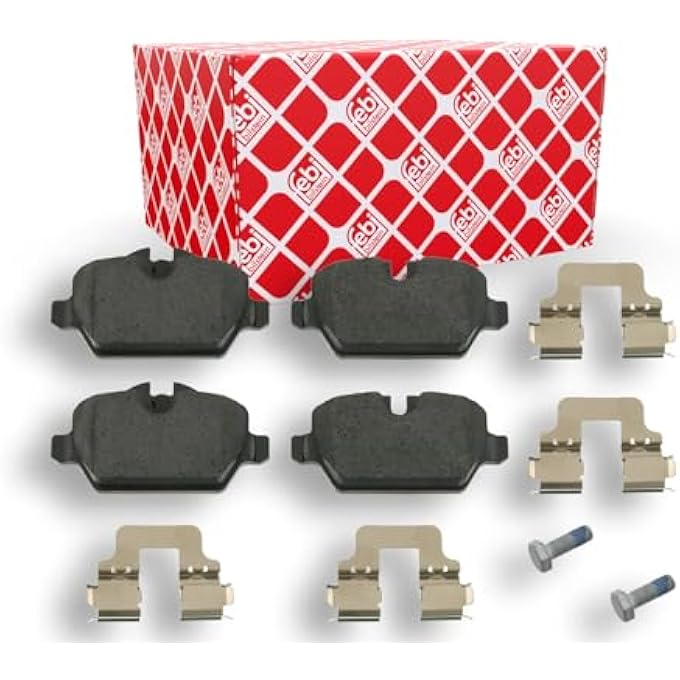 rayihni febi bilstein 16560 Brake Pad Set with fastening material 1 unit - Image 1