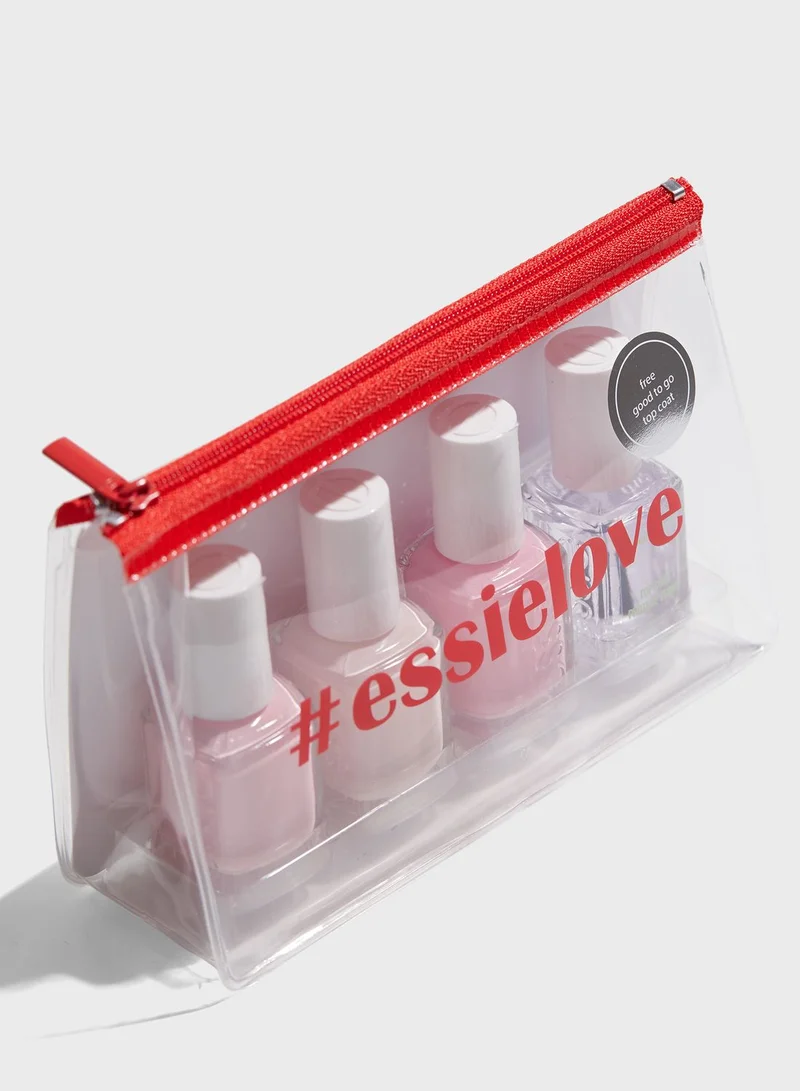 essie Pastel Pinks Nail Varnish Set worth 180 AED/SAR