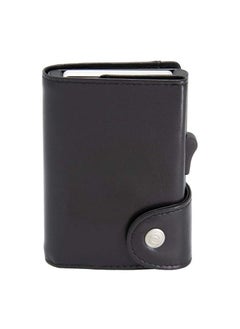 C-secure Anti-Skimming Slim Minimalist Dutch Design Genuine Italian Leather  RFID Card Holder Wallet  - Image 2