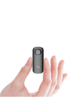 SJCAM SJCAM C100+ Small Action Camera, 4K 30FPS Waterproof Sports Video WiFi 15MP , mini Camera with Wearable Accessories for Travel, Sports, Vlog , hidden spy camera,Rechargeable,built-in magnetic strip  - Image 1