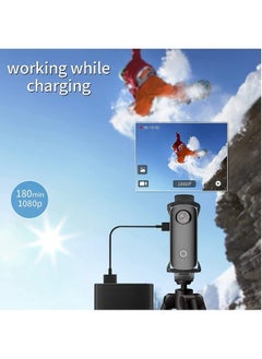 SJCAM SJCAM C100+ Small Action Camera, 4K 30FPS Waterproof Sports Video WiFi 15MP , mini Camera with Wearable Accessories for Travel, Sports, Vlog , hidden spy camera,Rechargeable,built-in magnetic strip  - Image 3