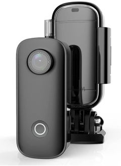 SJCAM SJCAM C100+ Small Action Camera, 4K 30FPS Waterproof Sports Video WiFi 15MP , mini Camera with Wearable Accessories for Travel, Sports, Vlog , hidden spy camera,Rechargeable,built-in magnetic strip  - Image 4
