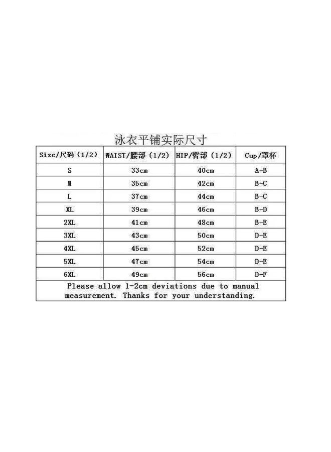 1-Set Women's Summer  Bikini, Two-Pieces Swimsuit  Bra with Briefs Set - Image 3