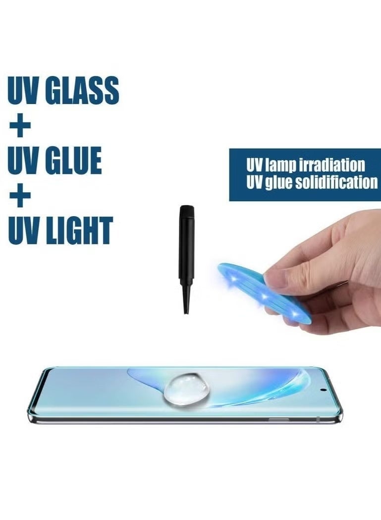 Screen Protector Full HD Quality UV Tempered Glass Edge to Edge For Vivo V60 5G Screen Coverage with Easy Installation Kit (Transparent) - Image 5