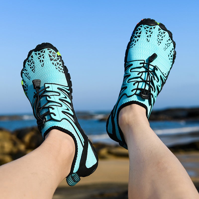 New Five-Finger Wading Shoes Outdoor Couple'S Tracing Shoes Water Sports Non-Slip Beach Shoes Amphibious Shoes - Image 4