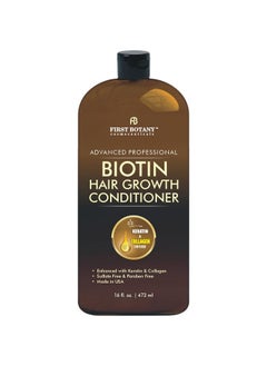 First Botany Hair Regrowth And Anti Hair Loss Conditioner 16 Fl Oz, With Dht Blockers, Collagen & Stem Cells- Daily Hydrating, Detoxifying, Volumizing Conditioner For Men And Women  - Image 1