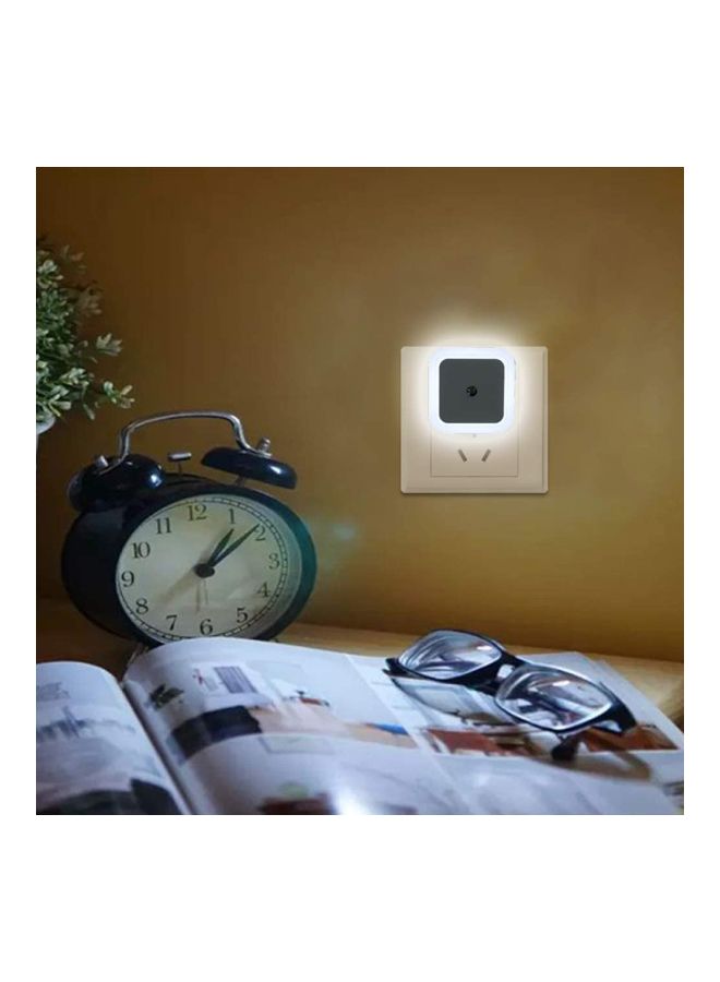 Loquat 6-Piece Auto Sensor Baby Bedroom Lamp Square Light Set White 10cm - Image 2