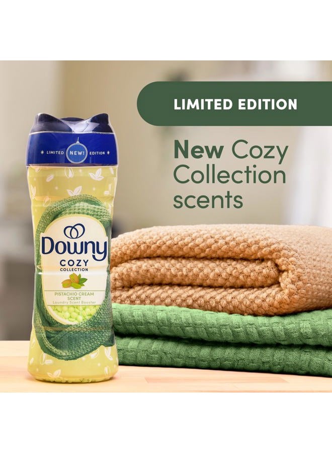Downy Cozy Collection In-Wash Laundry Scent Booster Beads, Pistachio Cream Scent, 7.8 oz, Limited Edition Laundry Beads - Image 2